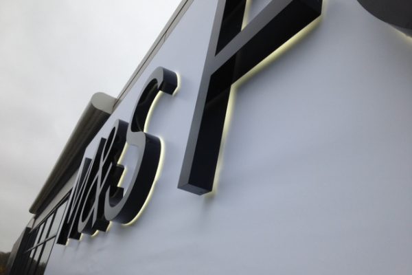 store signage