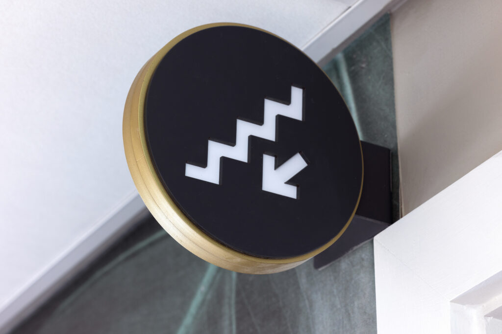 directional signage