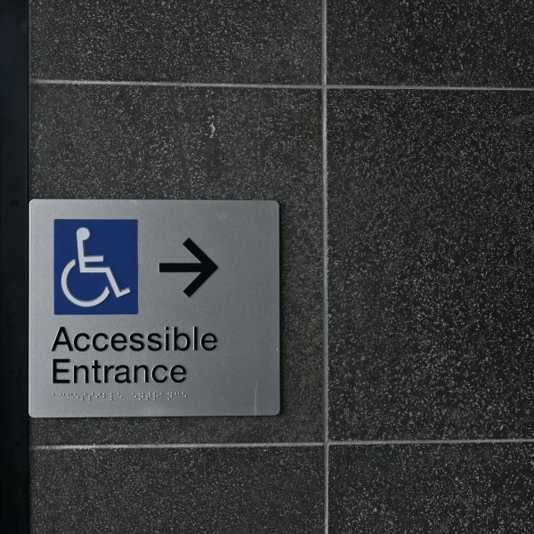 custom Braille and tactile signage