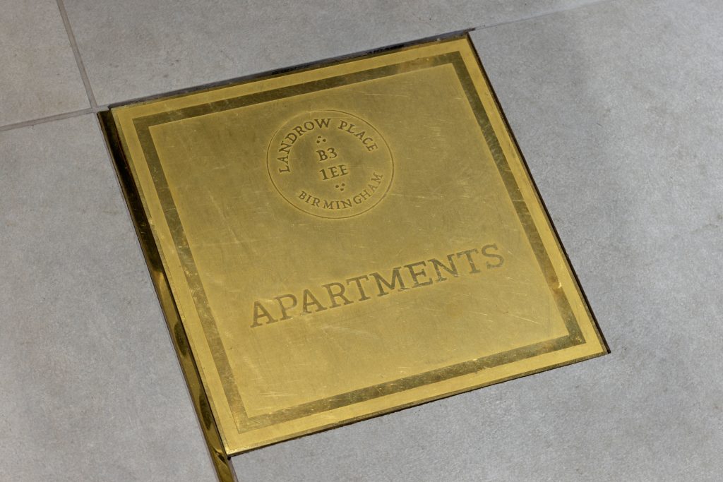 Signage plates and panels