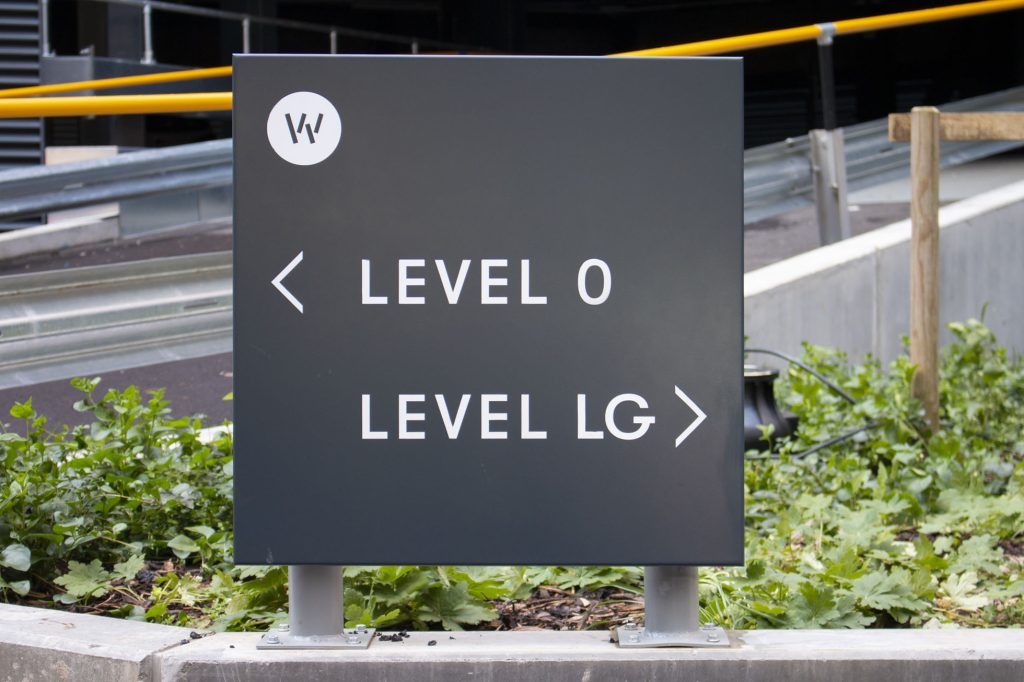 directional signage