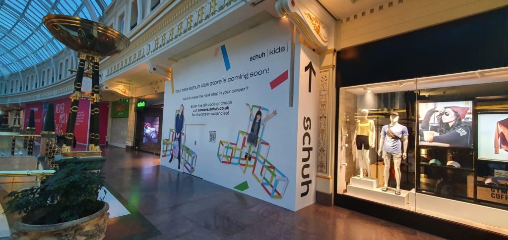 printed hoarding signage